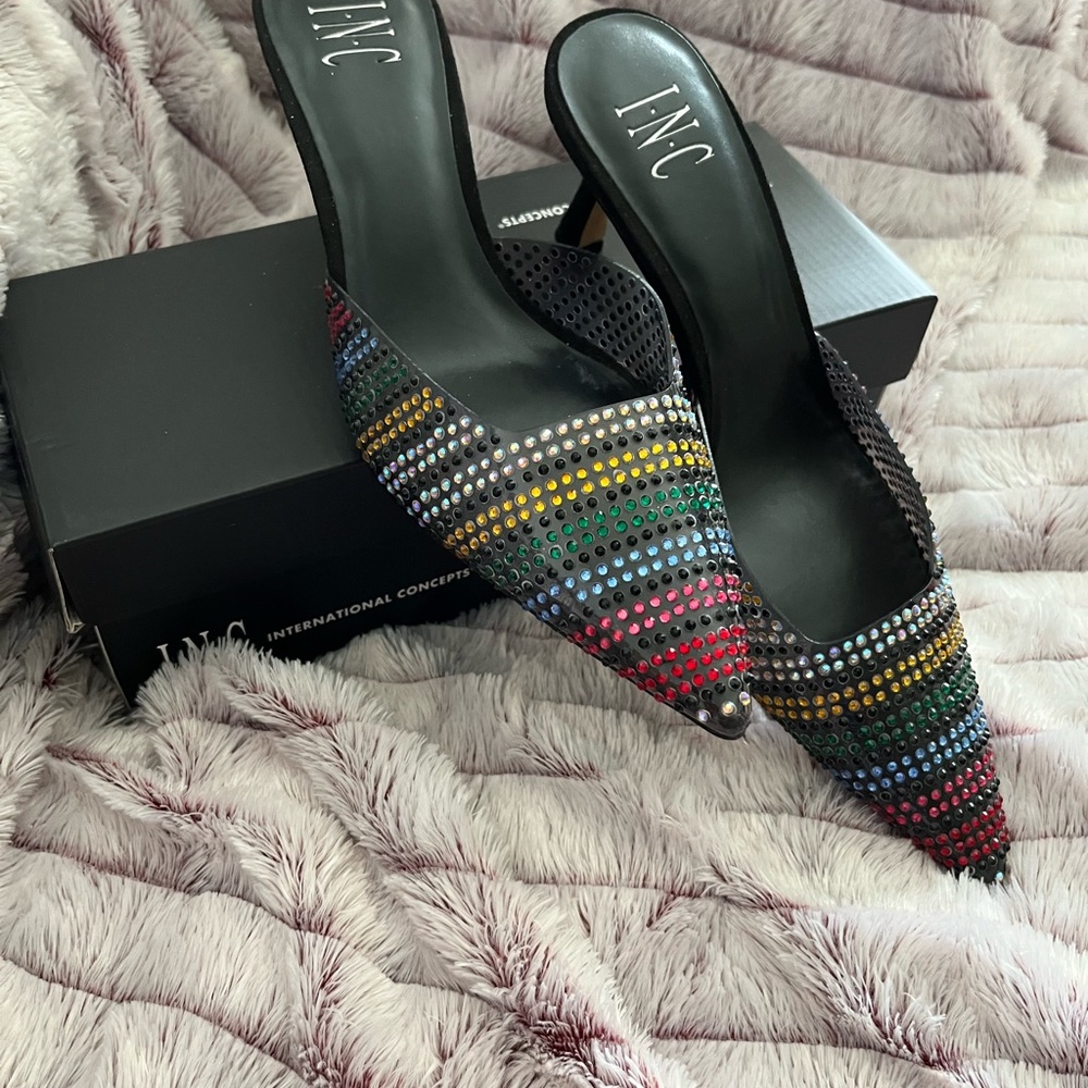 INC Multicolored, it’s just a beautiful shoe